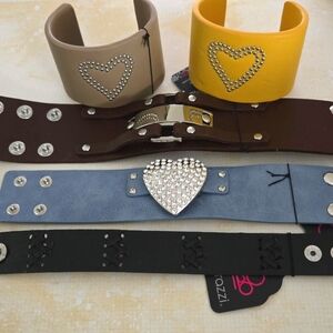 $5 For this lot, take all 5 for $5!! Brand NEW Paparazzi Bracelets